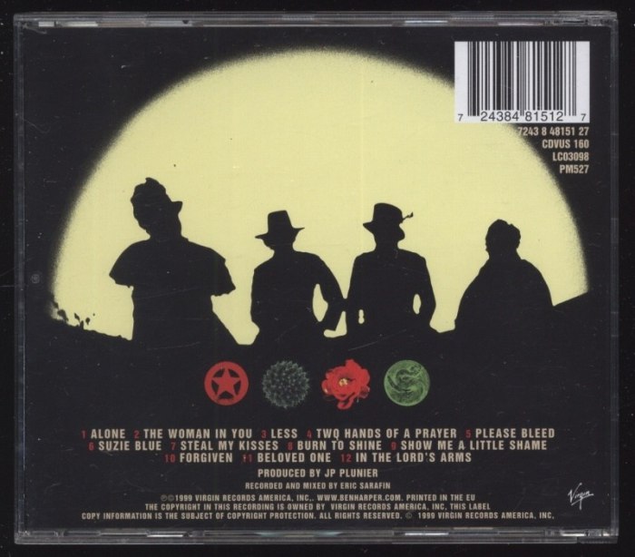 Ben Harper and The Innocent Criminals - Burn To Shine (CD)