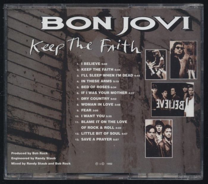 Bon Jovi - Keep The Faith (CD)
