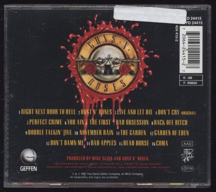 Guns N' Roses - Use Your Illusion I (CD)