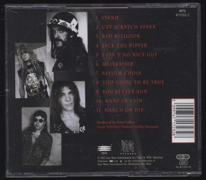 Motörhead - March Ör Die (CD)