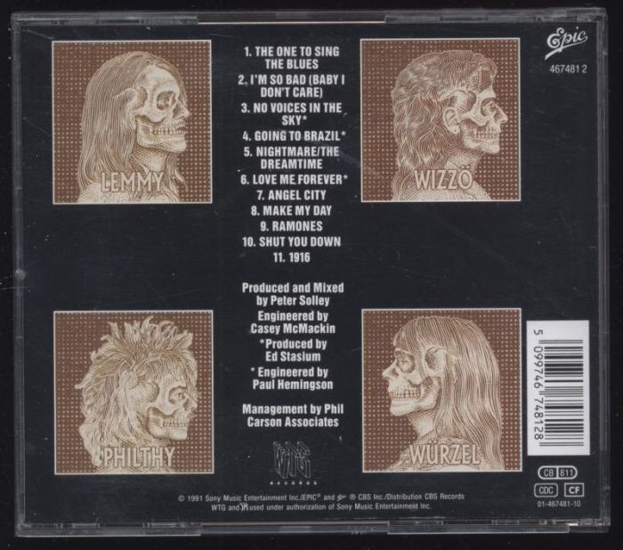 Motörhead - 1916 (CD)