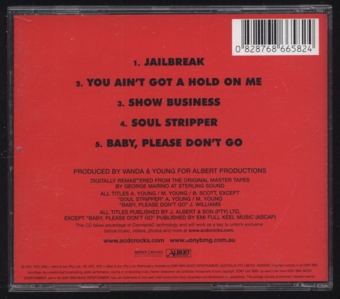 AC/DC - '74 Jailbreak (CD)