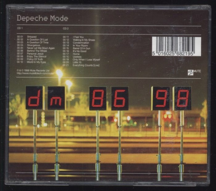 Depeche Mode - The Singles 86>98 (2CD)