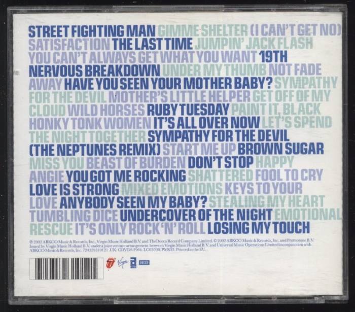 Rolling Stones - Forty Licks (2CD)