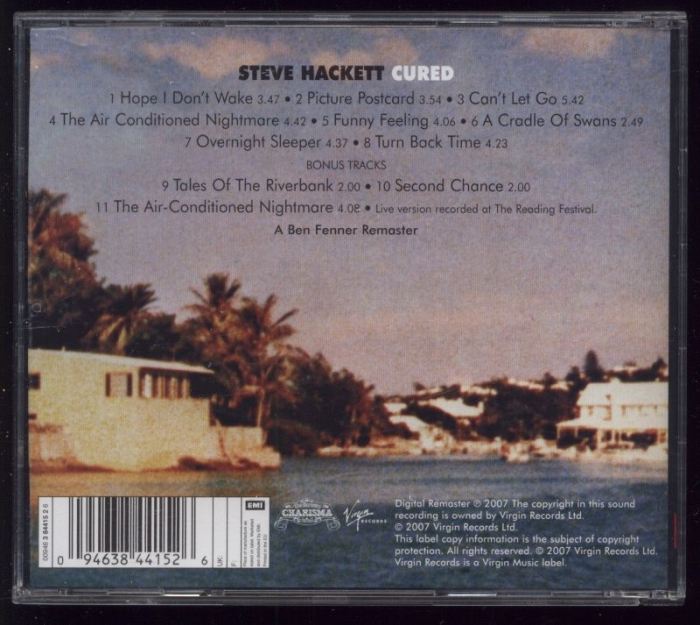 Steve Hackett - Cured (CD)