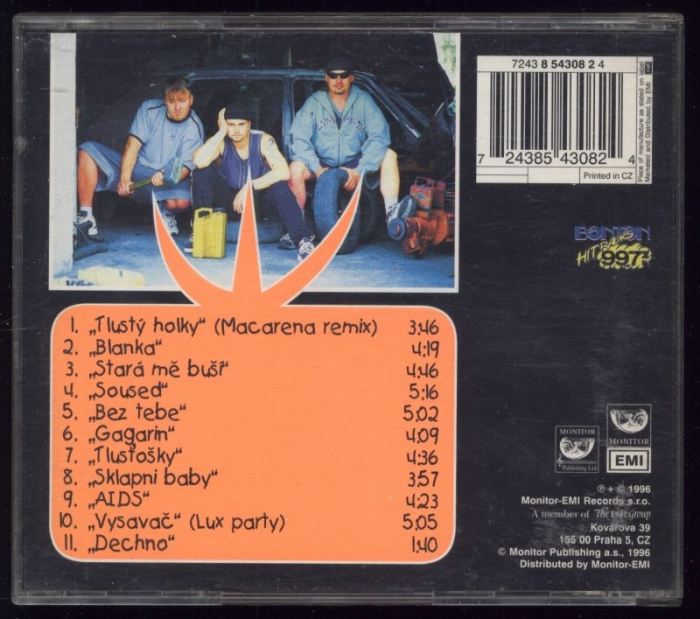 Rapmasters - Blanko nebuď kráva (CD)
