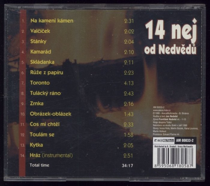 František Nedvěd ml. - 14 nej od Nedvědů (CD)