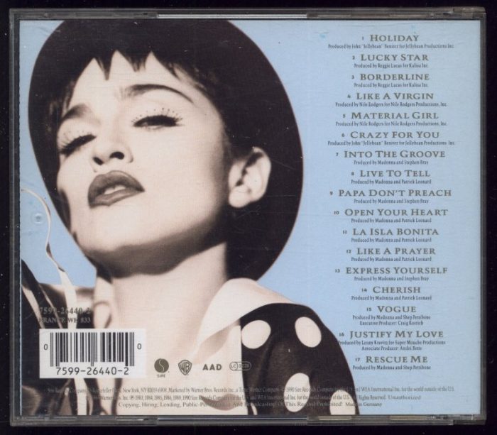 Madonna - The Immaculate Collection (CD)