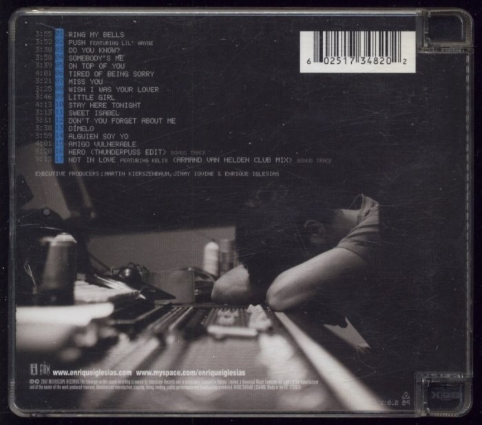 Enrique Iglesias - Insomniac (CD)