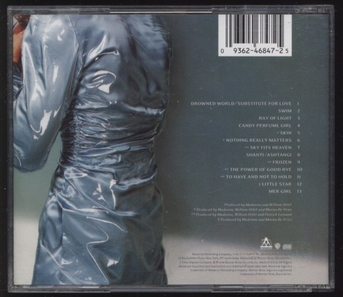 Madonna - Ray Of Light (CD)