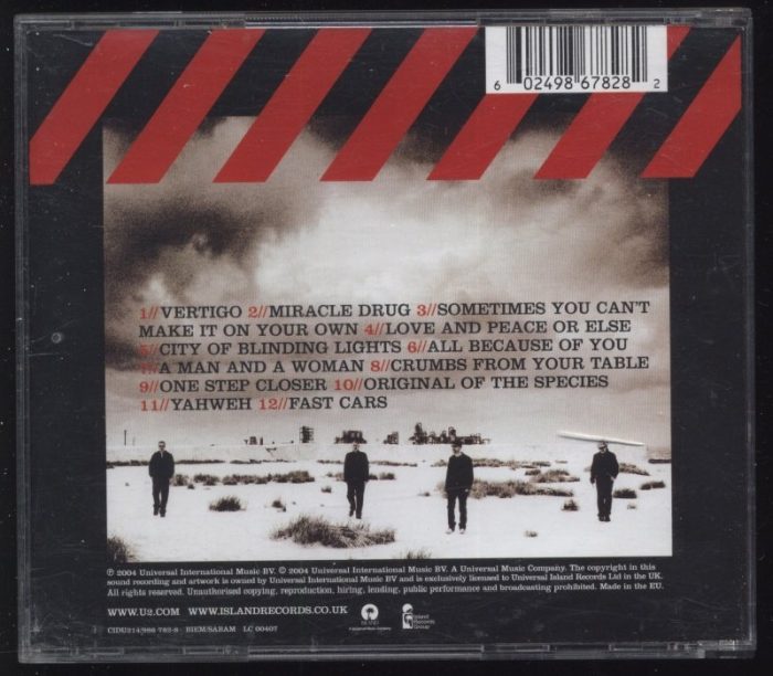 U2 - How To Dismantle An Atomic Bomb (CD)
