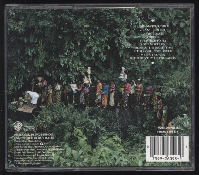 Paul Simon - The Rhythm Of The Saints (CD)