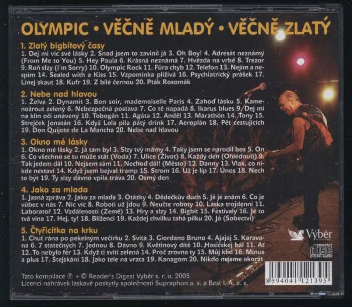 Olympic - Věčně mladý - Věčně zlatý (5CD)