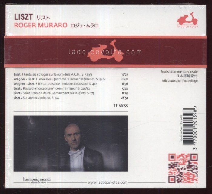Roger Muraro, Liszt - Le Piano de Demain (CD)