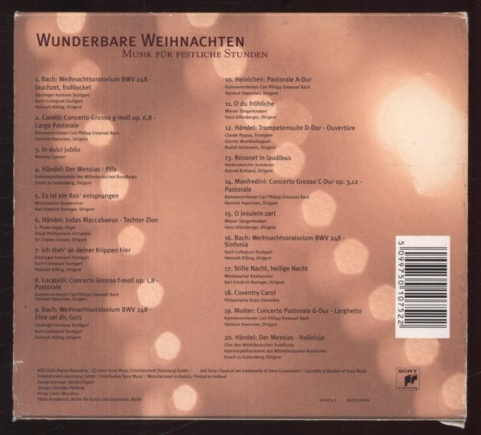 Various Artists - Wunderbare Weihnachten (CD)