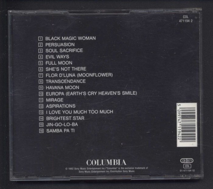 Santana - Black Magic Woman (CD)