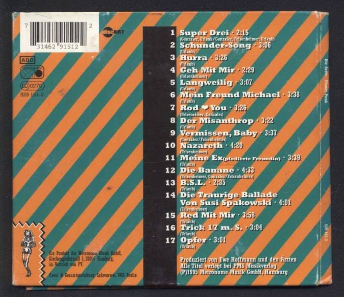 Die Ärzte - Planet Punk (CD)