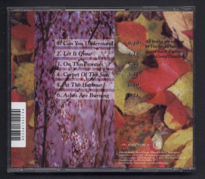 Renaissance - Ashes Are Burning (CD)