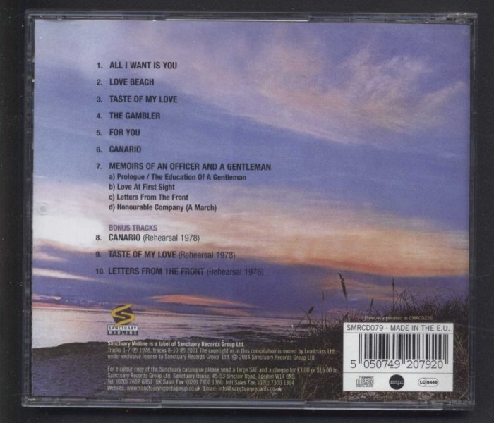Emerson, Lake a Palmer - Love Beach (CD