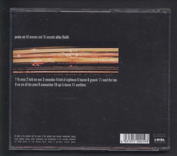 Panta Rei - 48 Minutes 16 Seconds (CD)