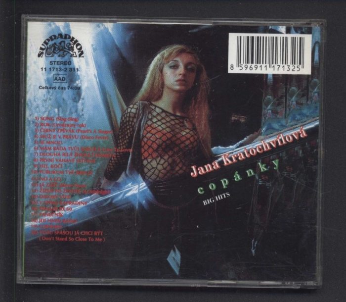 Jana Kratochvílová - Copánky (Big Hits) (CD)