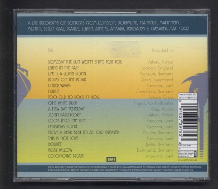Jethro Tull - A Little Light Music (CD)