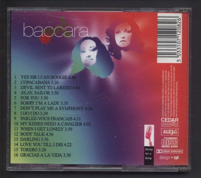 Baccara - Baccara (CD)