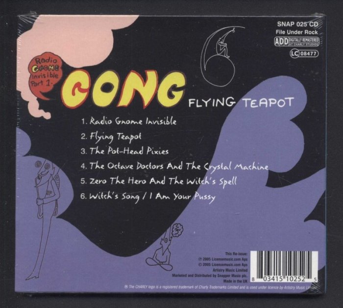 Gong - Flying Teapot (CD)