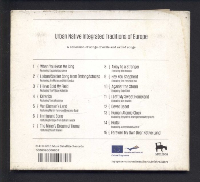 UNITE - A Gathering Of Strangers (CD)