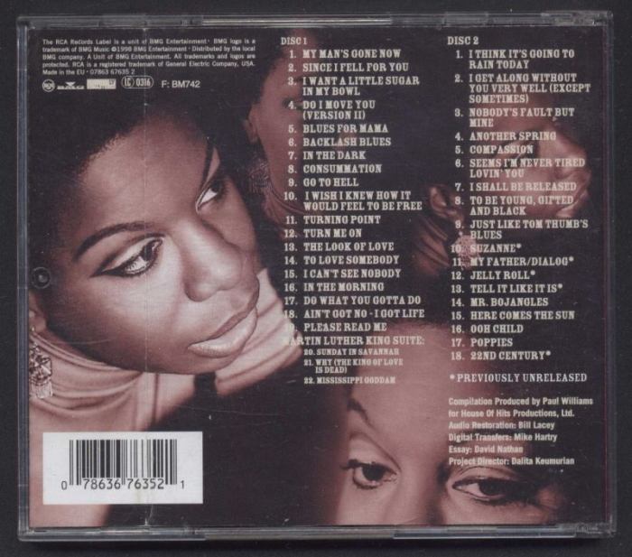 Nina Simone - The Very Best Of Nina Simone 1967/1972 (2CD)