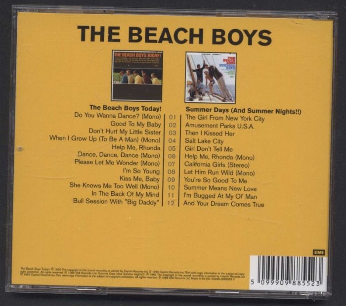 The Beach Boys Today! / Summer Days (And Summer Nights!!) (2CD)