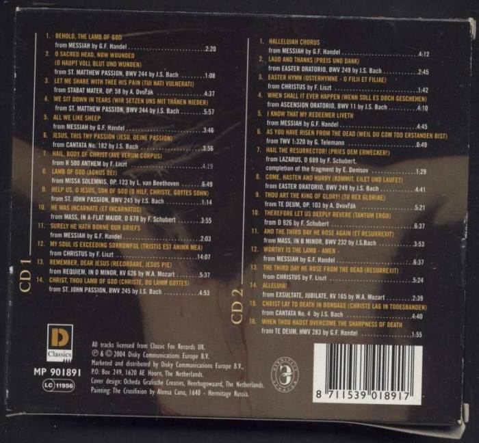 Various - Music of the Passion of Jesus Christ (2CD)