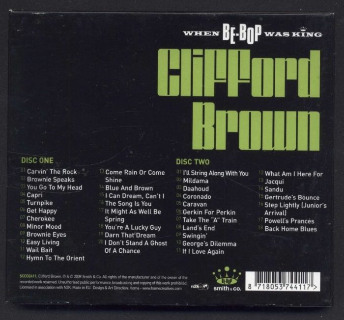 Clifford Brown - When Be-Bop Was King (2CD)