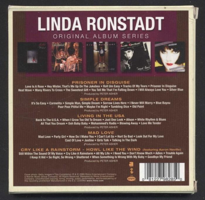 Linda Ronstadt - Original Album Series (5CD)