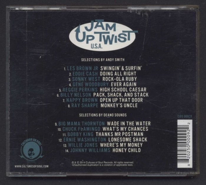 Various - DJ Andy Smith's Jam Up Twist U.S.A. (CD)