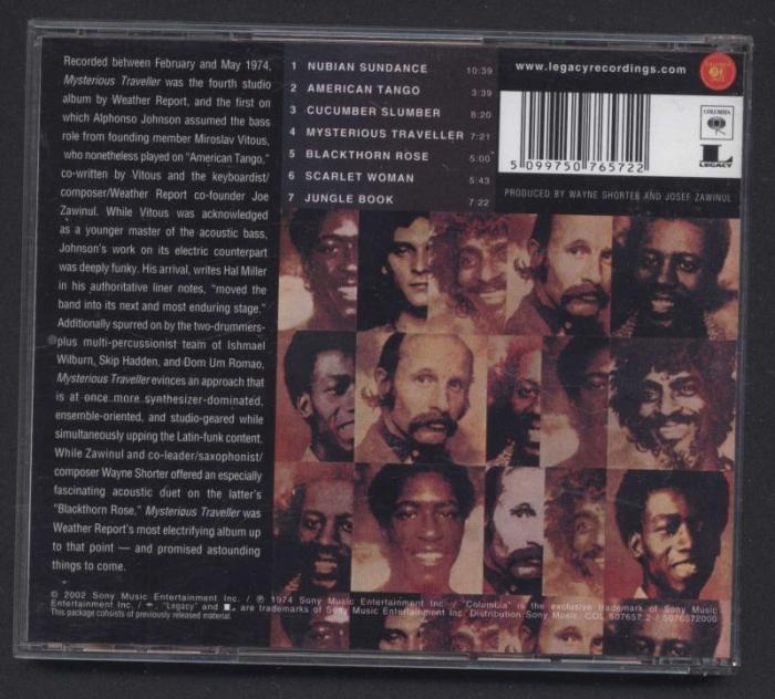 Weather Report - Mysterious Traveller (CD)