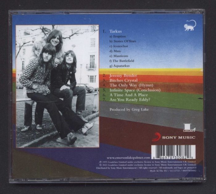 Emerson, Lake a Palmer - Tarkus (CD)