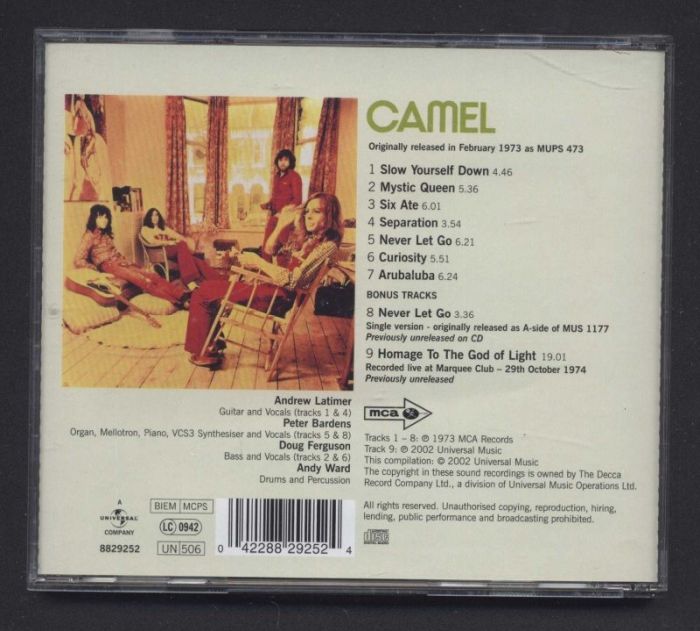 Camel - Camel (CD)