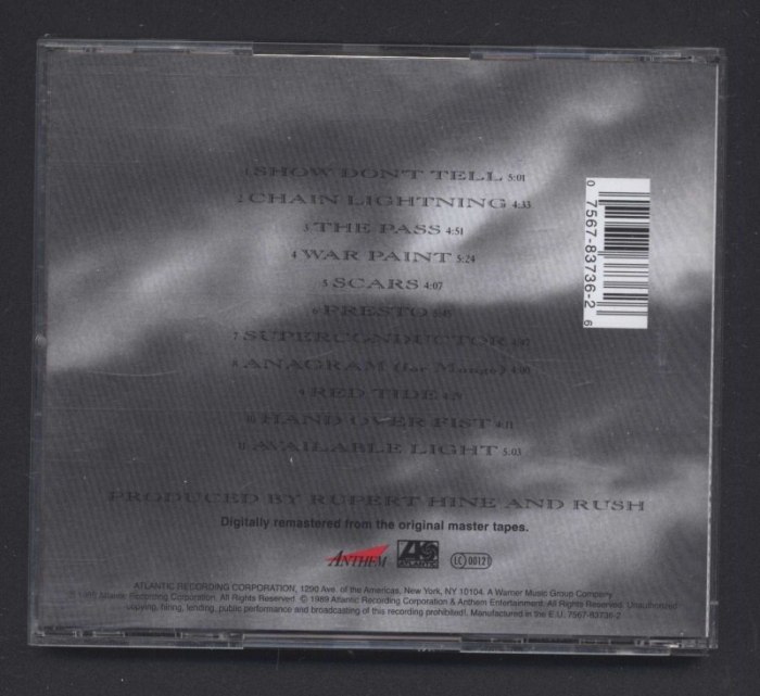 Rush - Presto (CD)