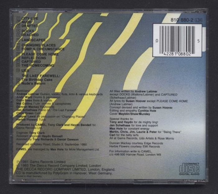 Camel - Nude (CD)