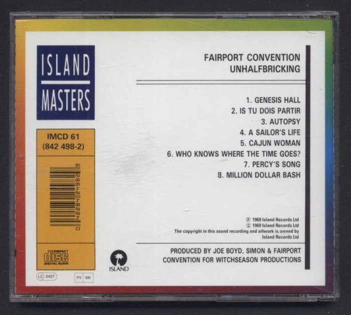 Fairport Convention - Unhalfbricking (CD)