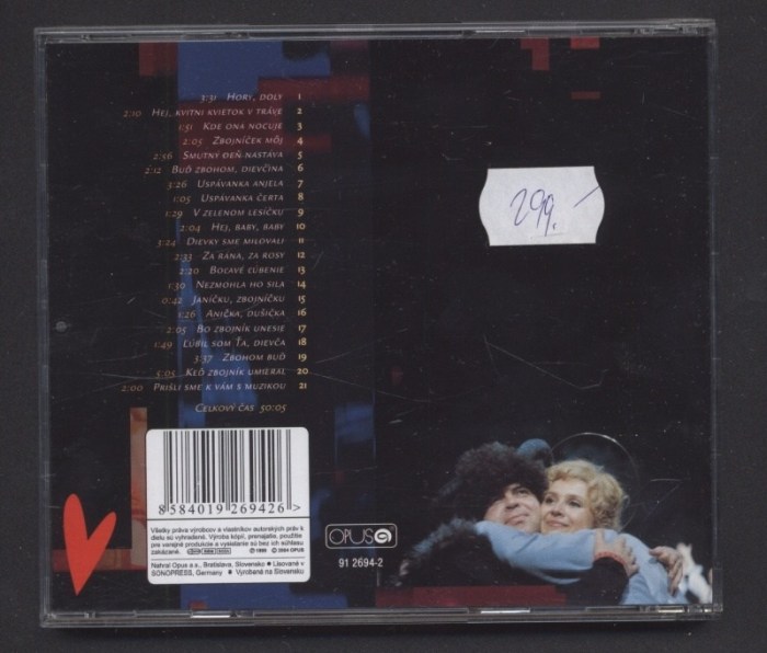 Katarzyna Gärtnerová, Ernest Bryll - Na skle maľované (CD)