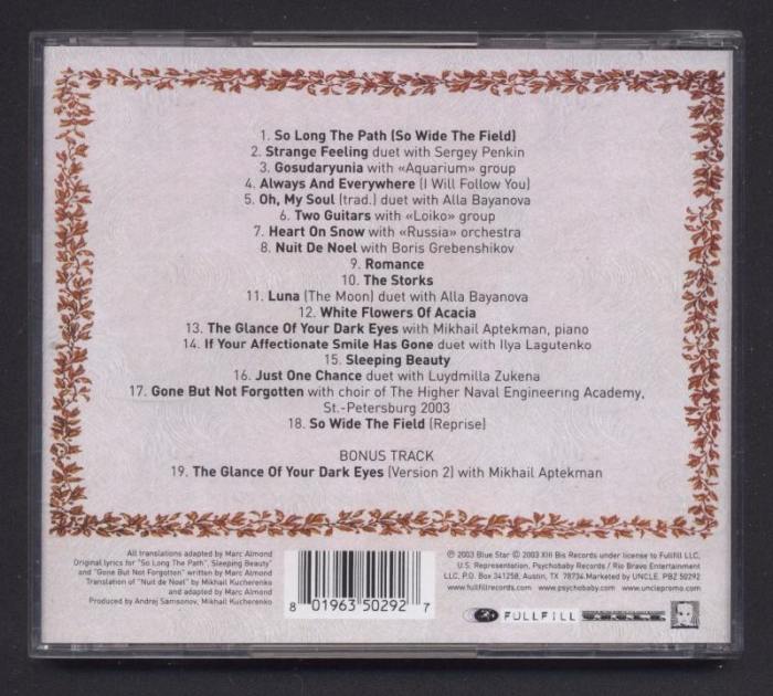 Marc Almond - Heart On Snow (CD)