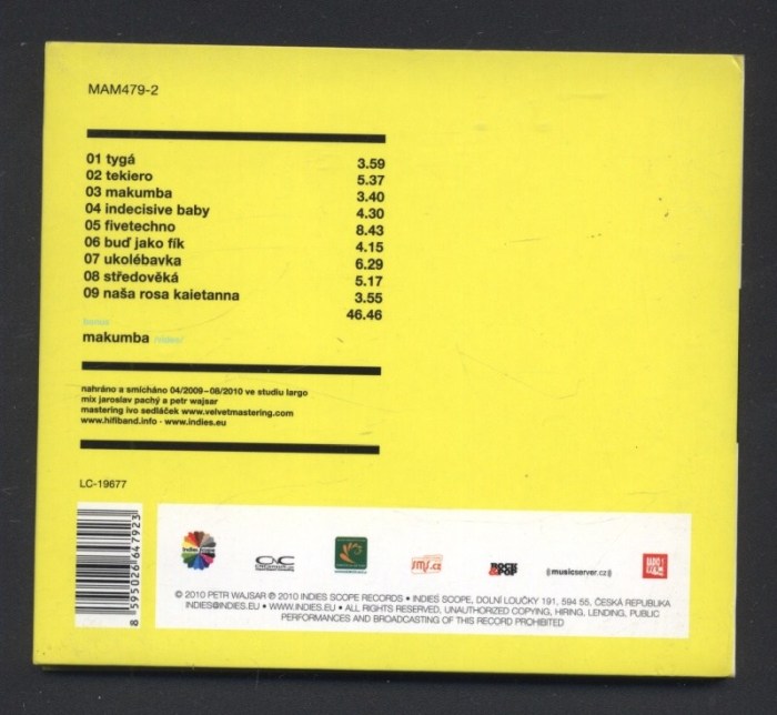 Hi-Fi - Digestoř (CD)