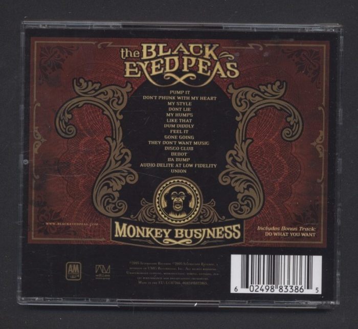 The Black Eyed Peas - Monkey Business (CD)