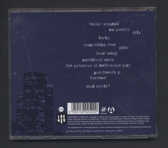 Gary Jules - Trading Snakeoil For Wolftickets (CD)