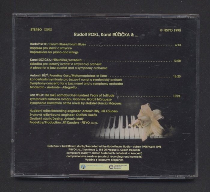 Rudolf Rokl, Karel Růžička, FISYO / Czech Symphony Orchestra Conducted By Leoš Svárovský - Jazz Trio, Jazz Quartet, Jazz Nonet (CD)