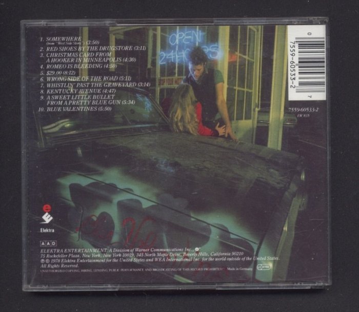 Tom Waits - Blue Valentine (CD)