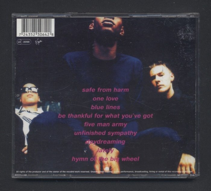 Massive Attack - Blue Lines (CD)