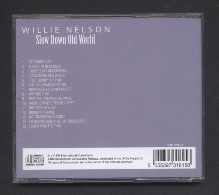 Willie Nelson - Slow Down Old World (CD)